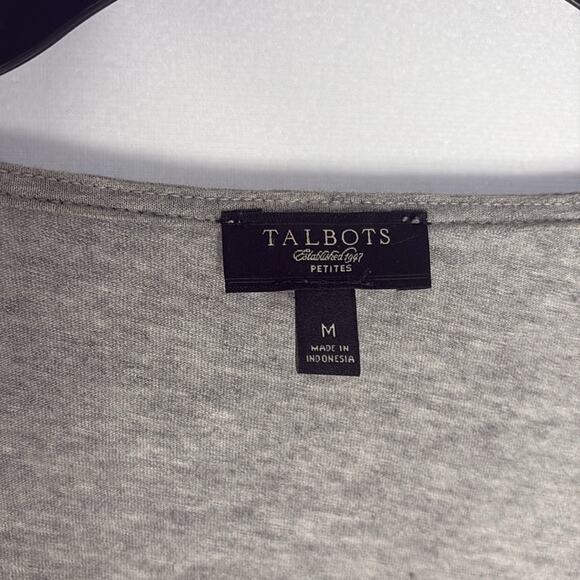 Talbots grey sequin tank top - Picture 2 of 4